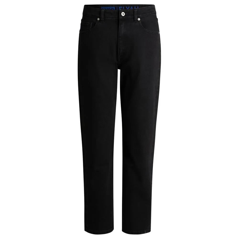Hugo Boss Sz 27 Black Straight Leg Jeans